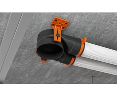 Antistatinė difuzoriaus dėžutė Ergovent SLIM BOX DN125-2X75