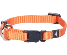 Flamingo DOG COLLAR ZIGGI Oranžinis 20-35CM 10MM