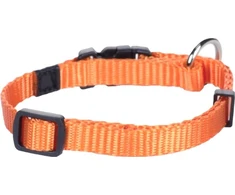 Flamingo DOG COLLAR ZIGGI Oranžinis 40-55CM 20MM