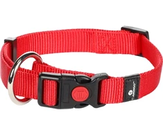 Flamingo DOG COLLAR ZIGGI Raudonas 40-55CM 20MM