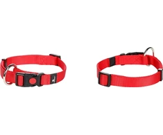 Flamingo DOG COLLAR ZIGGI Raudonas 40-55CM 20MM