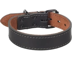 Flamingo DOG COLLAR MONTANA Juodas 35-45CM 35MM
