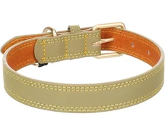 Flamingo DOG COLLAR VIRGINIA Žalias 31-39CM 20MM
