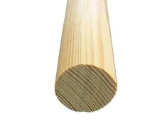 PLANED BEAM ROUND 28X28X2400 JOINT