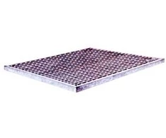 Grąžtas Cinkuotojo plieno grotelės Aco 75x50 cm batams valytis