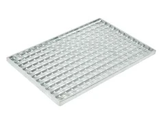 Cinkuoto plieno grotelės Aco Vario 100x50 cm, batams valytis
