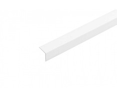 Cezar PVC kampinis profiliuotis W-PC-K1515-101-275, baltos sp., 2750 x 15 x 15 mm