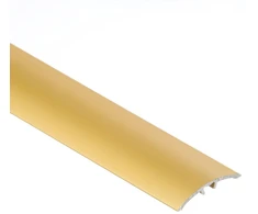 Cezar Aliuminė grindų juostelė, 5in1, auksinės spl., 30 mm pločio, 93 cm ilgio