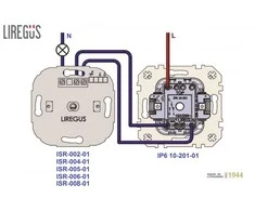 Šviesos reguliatorius LIREGUS EPSILON, metalo spalvos