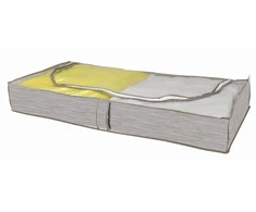 Domoletti BAG STORAGE 100X45X15CM BEIGE TEXTILE