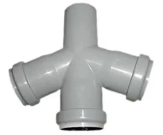 Keturšakis vidaus kanalizacijai Wavin Optima, 50 mm x 50 mm x 50 mm, 67 °