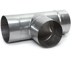 Trišakis kaminams Wadex, 120 mm, 90 °