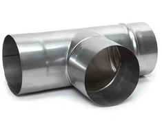 Ar trīs zariem skurstenis Wadex, 160 mm, 90 °