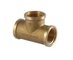 Ar trīs zariem TDM Brass 205, 1 1/4 collas – iekšējā vītne, 1 1/4"