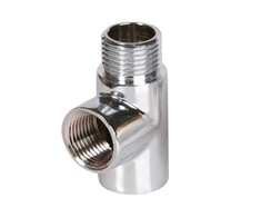 Trišakis Terma 1/2" vidus-1/2"., išorė-1/2" , chromas