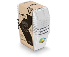 Lauko šiukšliadėžė „Prosperplast Sortibox“, pilka, 4x25 l