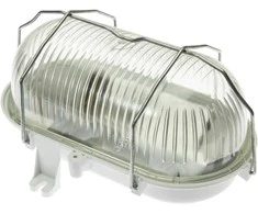 Lubinis šviestuvas Šviestuvas Pawbol OWAL60 D.3166, 60W, E27, IP44, baltas