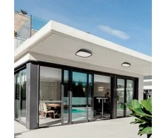 Viokef 20W LED paviršinis šviestuvas COSMO, tamsiai pilkas, 3000K, 4212800