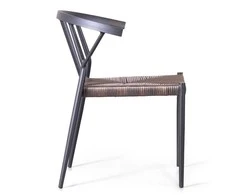 Āra krēsli Domoletti Ella 53000010155, brūna krās., 58 cm x 56 cm x 77 cm