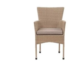 Lauko kėdės Domoletti Rana 53000010173, rudos, 62 cm x 58 cm x 87 cm