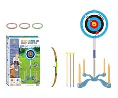 Memorysolution Nežinomas Lauko žaislas Lankas ir taikinys, 10 cm x 46 cm, JB8010B