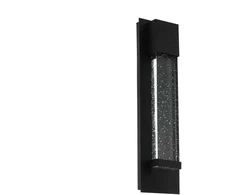Sieninis šviestuvas Sieninis lauko šviestuvas Eglo Villagrazia, 3.3W, LED, IP44, juoda sp., 12 cm x 30 cm
