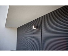 Sieninis šviestuvas Sieninis lauko šviestuvas Lutec Cuba, 12W, LED, IP54, antracito sp., 10 cm x 14.8 cm