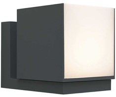 Sieninis šviestuvas Sieninis lauko šviestuvas Lutec Cuba, 12W, LED, IP54, antracito sp., 10 cm x 14.8 cm