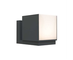 Sieninis šviestuvas Sieninis lauko šviestuvas Lutec Cuba, 12W, LED, IP54, antracito sp., 10 cm x 14.8 cm