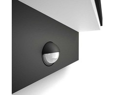 Sieninis šviestuvas Sieninis lauko šviestuvas Philips Bustan, 4.5W, LED, IP44, antracito sp., 7.8 cm x 9.2 cm