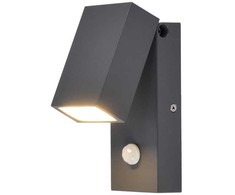 Sieninis šviestuvas Sieninis lauko šviestuvas Tope Seto, 5W, LED, IP65, antracito sp., 9.5 cm x 15.5 cm