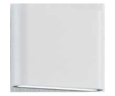 Lauko sieninis šviestuvas Trio Thames, 2,5 W, LED, IP54, pilkas, 3 cm x 9 cm