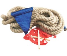 Lauko žaidimas „Tug of War“, 30 cm x 17 cm, rudas, 1,4kg