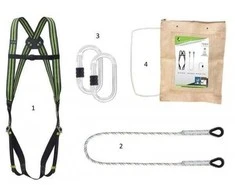 Ardon Aukštalipio komplektas FA8000100, 100 cm, juodas/žalia