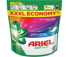 Skalbimo kapsulės Ariel All-in-1 Pods „Color“, (50 kapsulių)