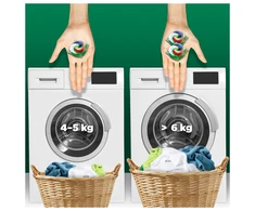Ariel All-in-1 PODs +Extra Clean Power Skalbimo Kapsulės, 60 Skalb