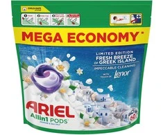Kapsulės skalbimui ARIEL FRESH BREEZE 60SK
