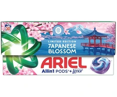 Ariel KAPSULĖS SKALBIMO JAPANESE BLOSSOM 30SK