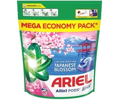 Ariel Skalbimo kapsulės Lenor JAPANESE BLOSSOM. 60 vnt.