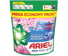 Ariel Skalbimo kapsulės Lenor JAPANESE BLOSSOM. 60 vnt.