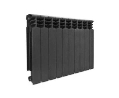 Armatura_Kra Aliumininis radiatorius, Anthracite, G500F, 10 dalių