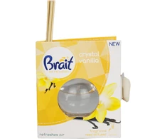 Dekoratyvinis namų kvapas su lazdelėmis Brait Crystal Vanilla 40ml