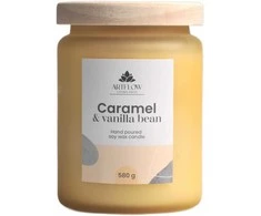 Artflow Aromatinė svece Caramel &amp; Vanilla Bean 580g