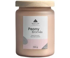 Artflow Aromatinė žvakė PEONY FREESIA 580gr Rožinė