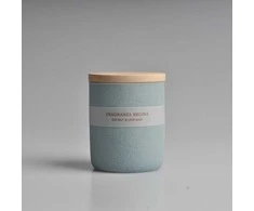 Artflow Aromatinė žvakė Sea salt &amp; Lime Basil 230g Mėlyna
