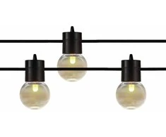 Girlianda LED ArtFlow G4x12 8.5m Šiltai Balta