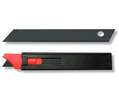 Ašmenys Proline SK5 18mm Juodi 10 vnt.