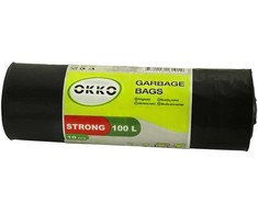 Šiukšlių maišai Okko, 100 l, 10 vnt.