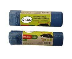 Okko „Staples“ buitinių atliekų maišai, 35 l, 15 vnt. (8452400M)
