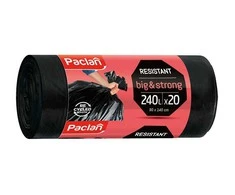 Šiukšlių maišai Paclan 132262, 240 l, 20 vnt.